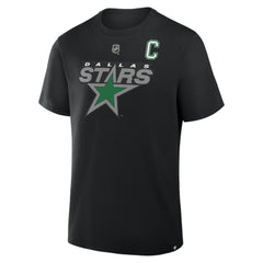 Jamie Benn Dallas Stars - Fanatics Authentic Stack Name & Number T-Shirt Black