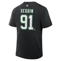 Tyler Seguin Dallas Stars - Fanatics Authentic Stack Name & Number T-Shirt Black