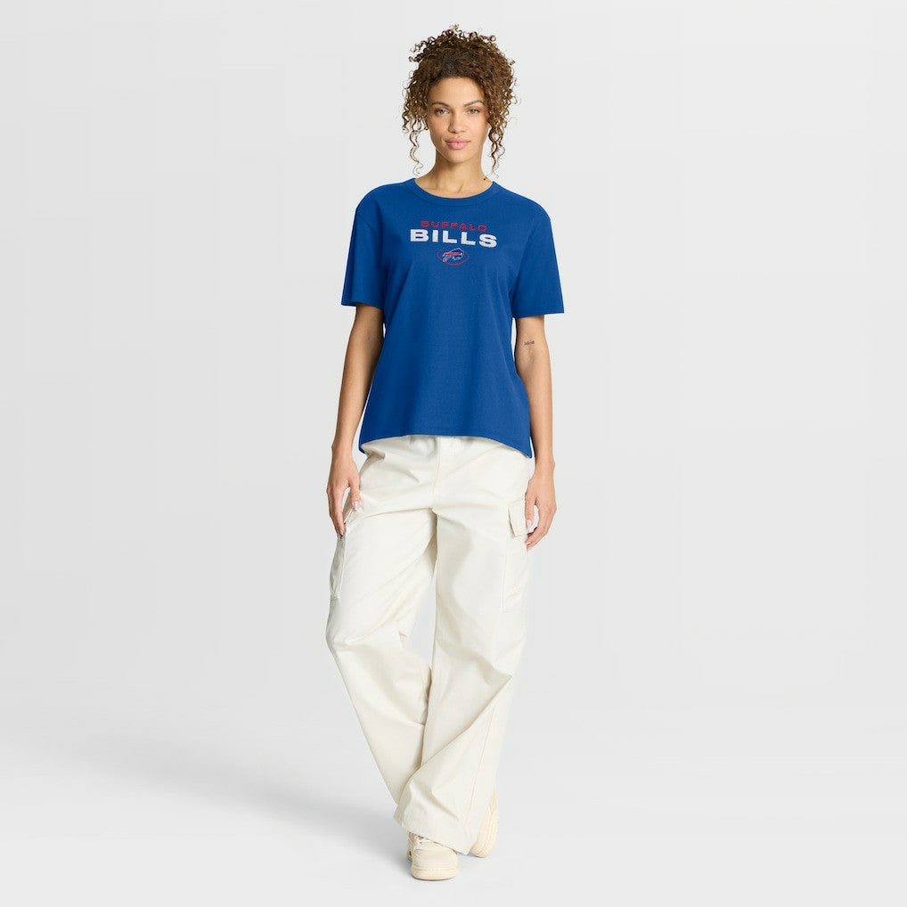 Buffalo Bills Women's Fade Legacy T-Shirt Royal - Fanatics