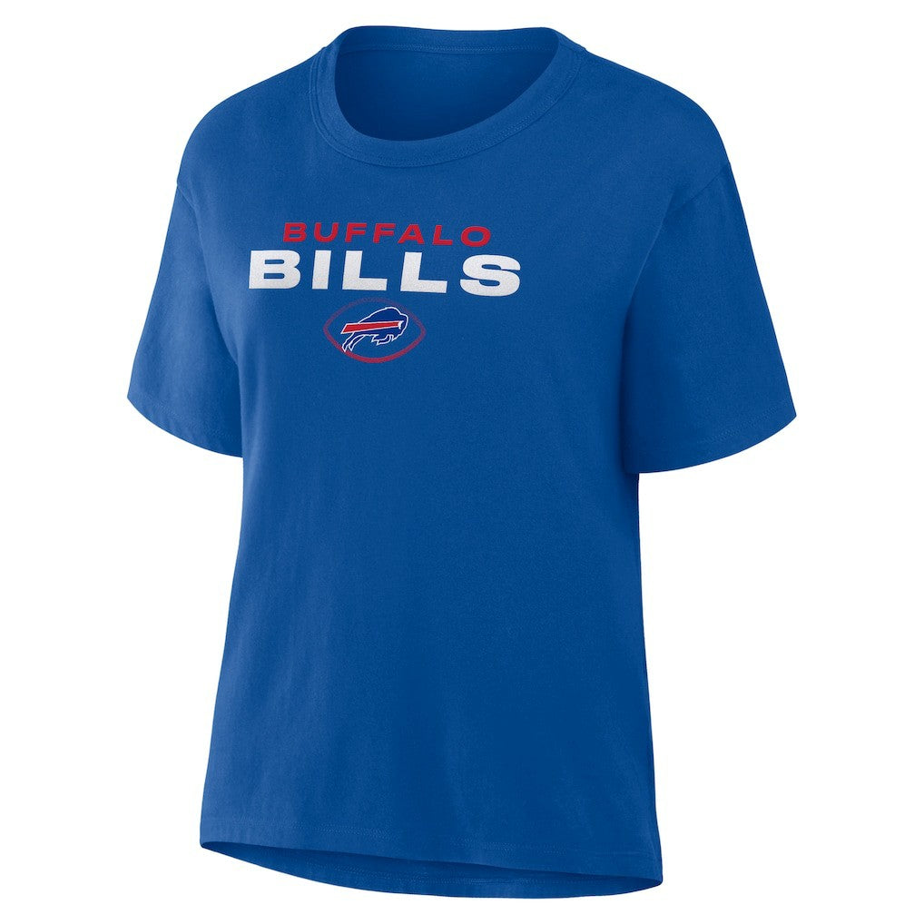 Buffalo Bills Women's Fade Legacy T-Shirt Royal - Fanatics
