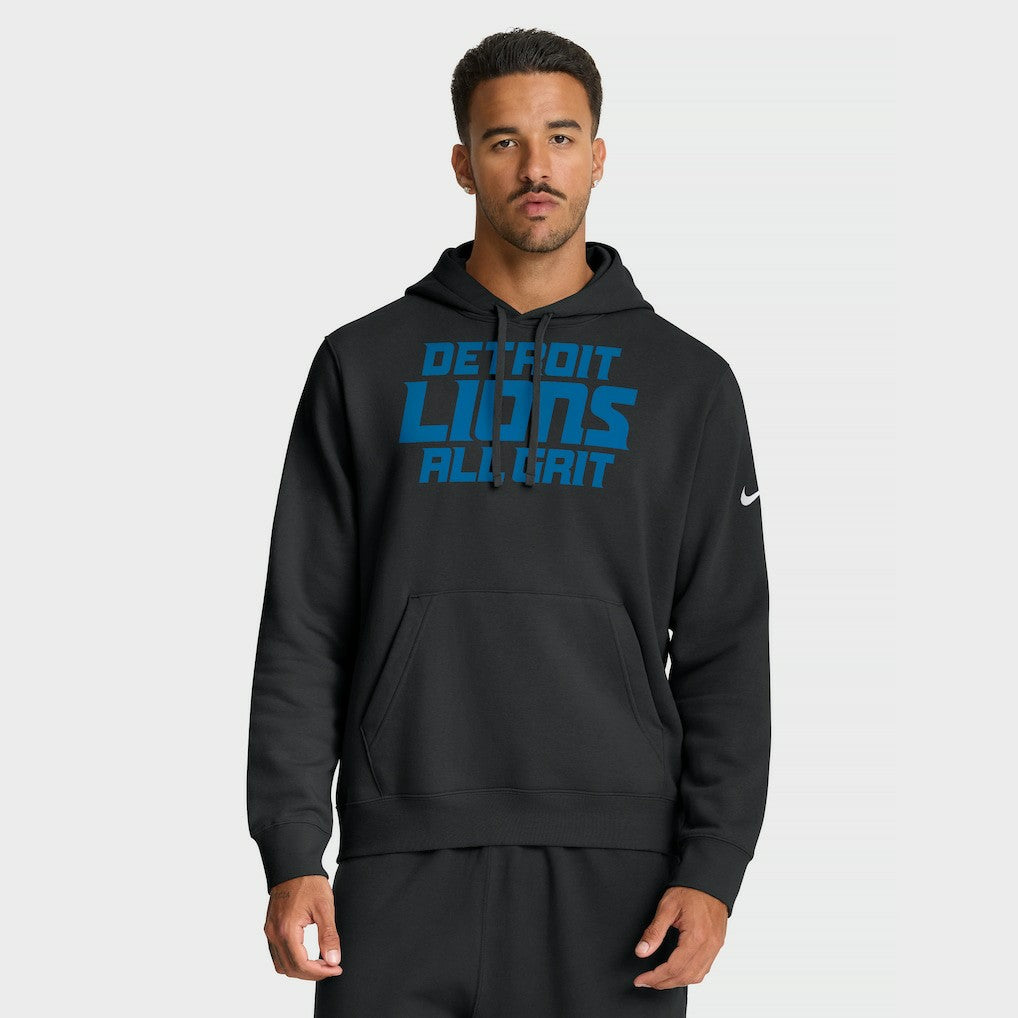 Detroit Lions Local Club Hoodie Black - Nike