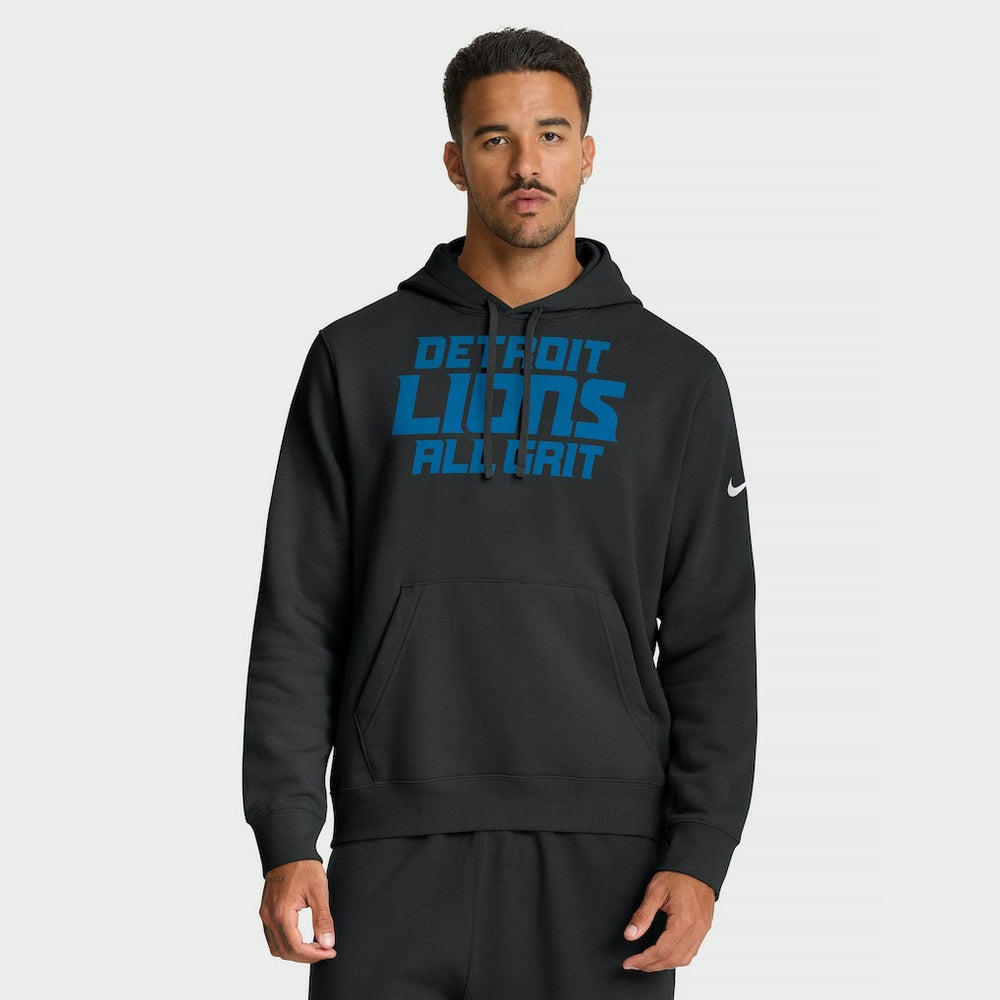 Detroit Lions Local Club Hoodie Black - Nike
