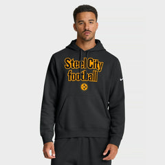 Pittsburgh Steelers Local Club Hoodie Black - Nike