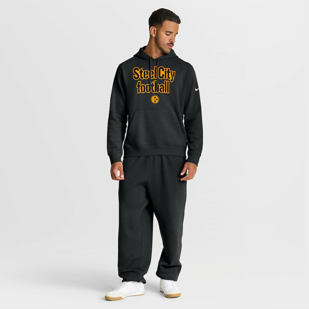Pittsburgh Steelers Local Club Hoodie Black - Nike