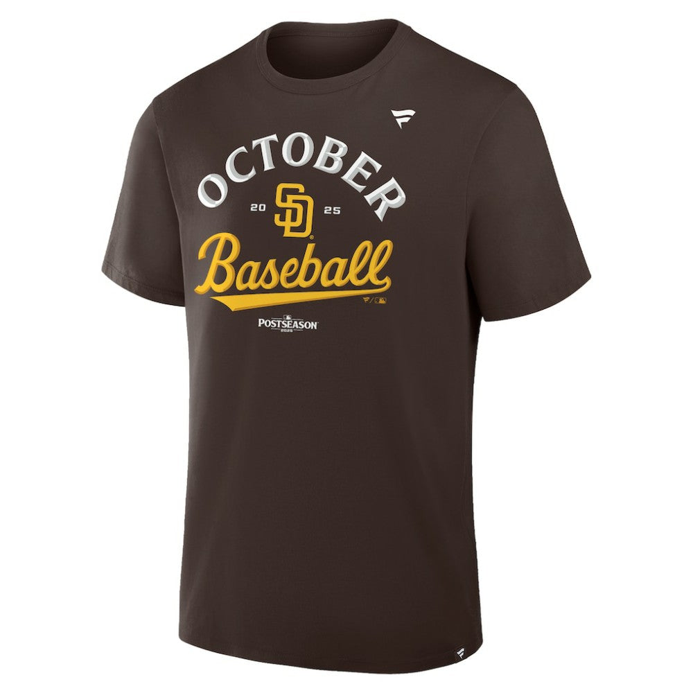 San Diego Padres Fanatics 2025 MLB Postseason Locker Room T-Shirt Near Me