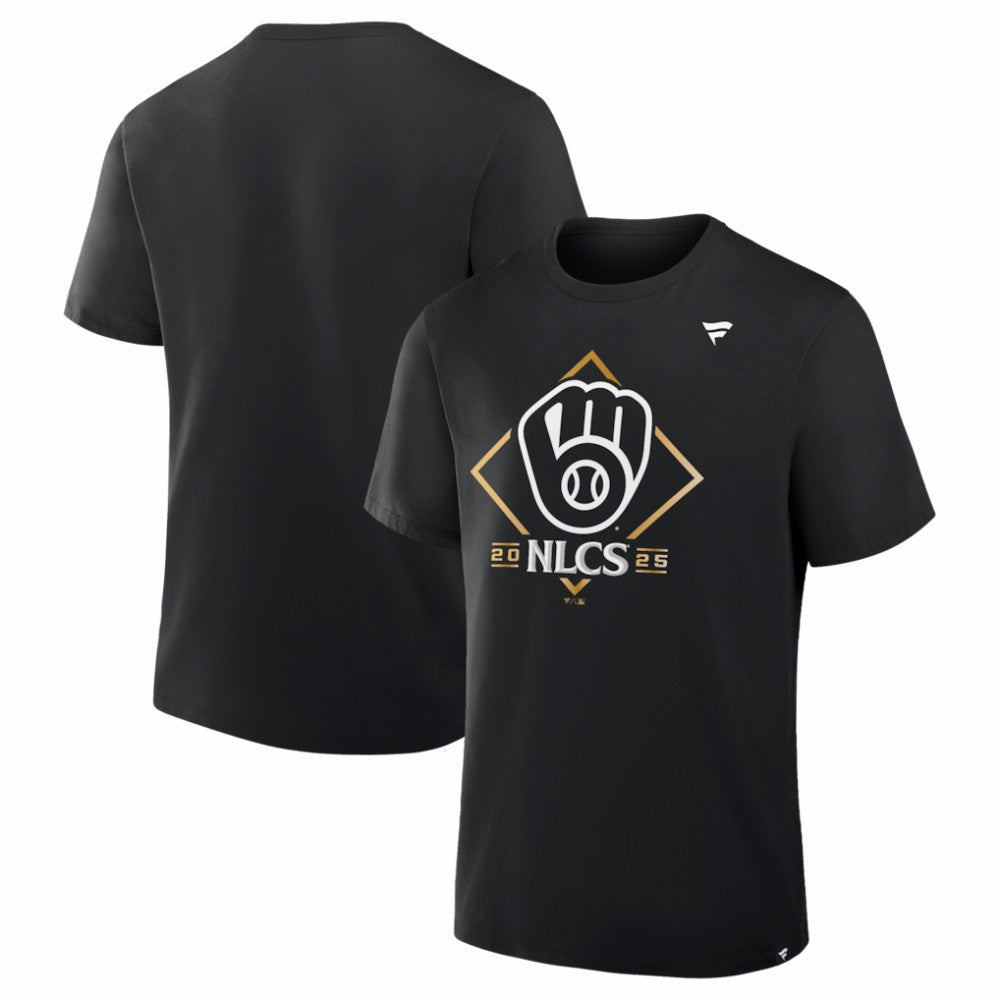Milwaukee Brewers Fanatics 2025 National League Division Series Champions Locker Room T-Shirt for sale
