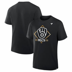 Milwaukee Brewers Fanatics 2025 National League Division Series Champions Locker Room T-Shirt for sale