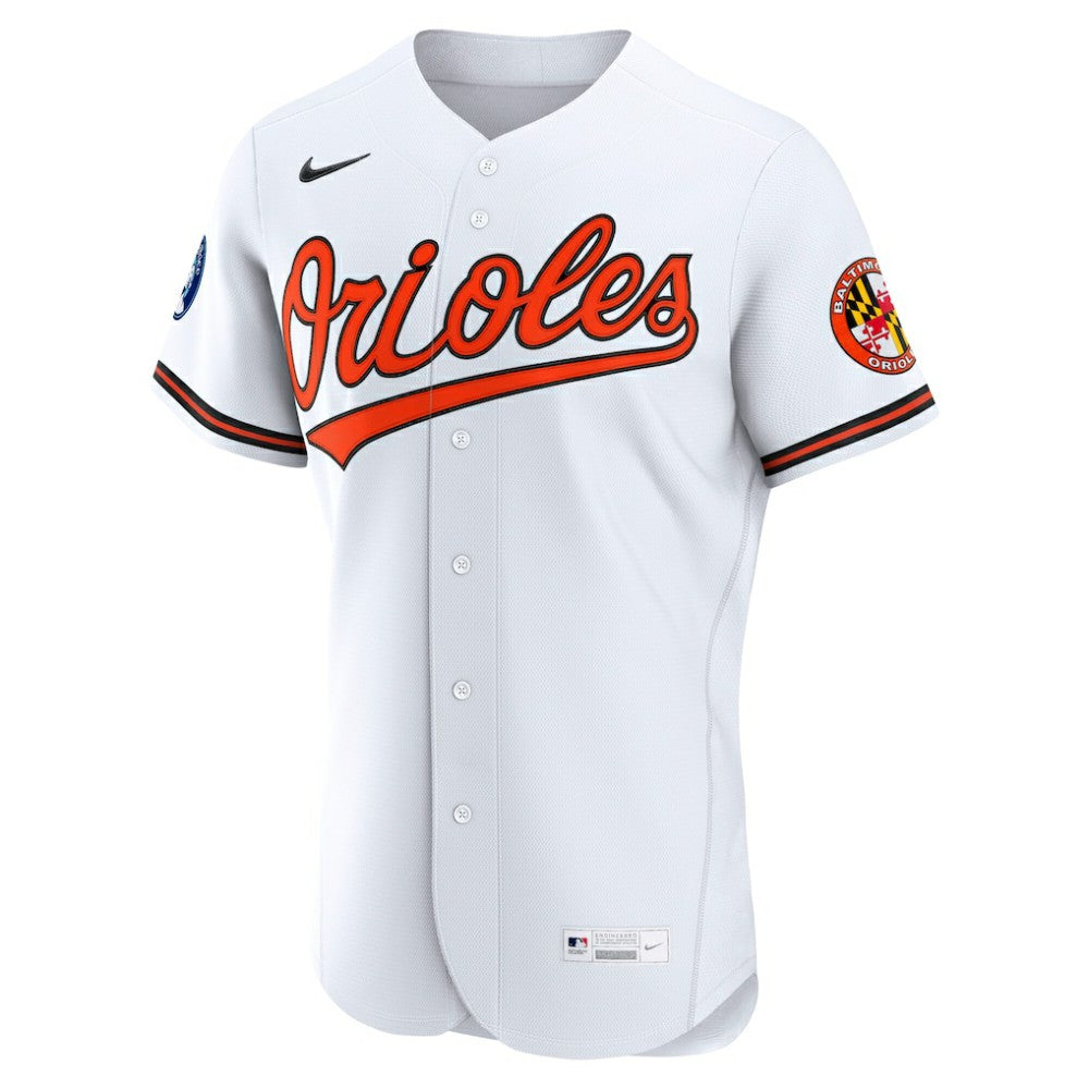 Baltimore Orioles Nike Home Sponsor Patch Authentic Jersey Sale