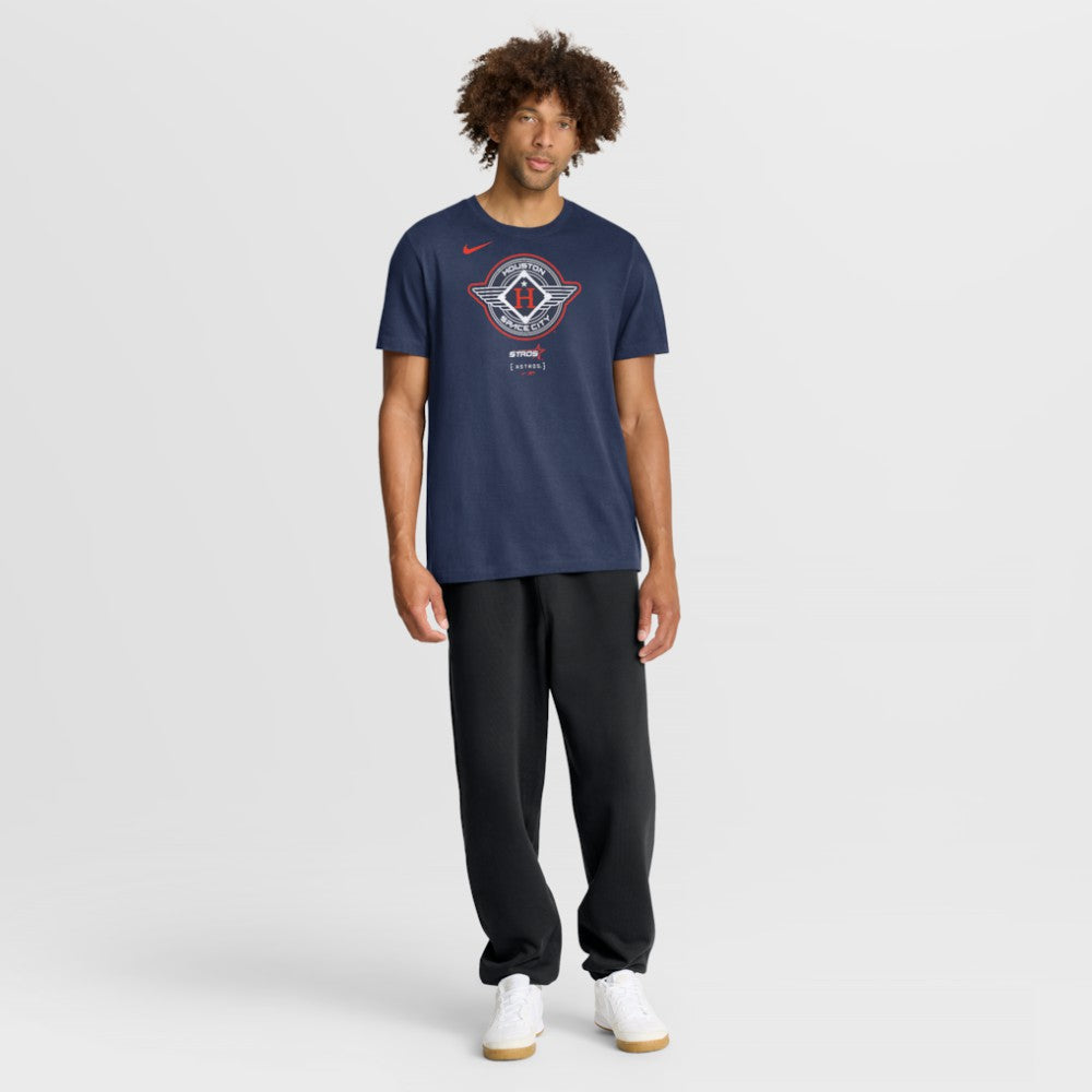 Houston Astros Nike City Connect Large Logo T-Shirt Near Me