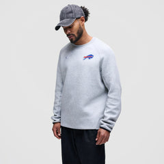 Buffalo Bills Tech Fleece Raglan Sweatshirt Heather Gray - Nike