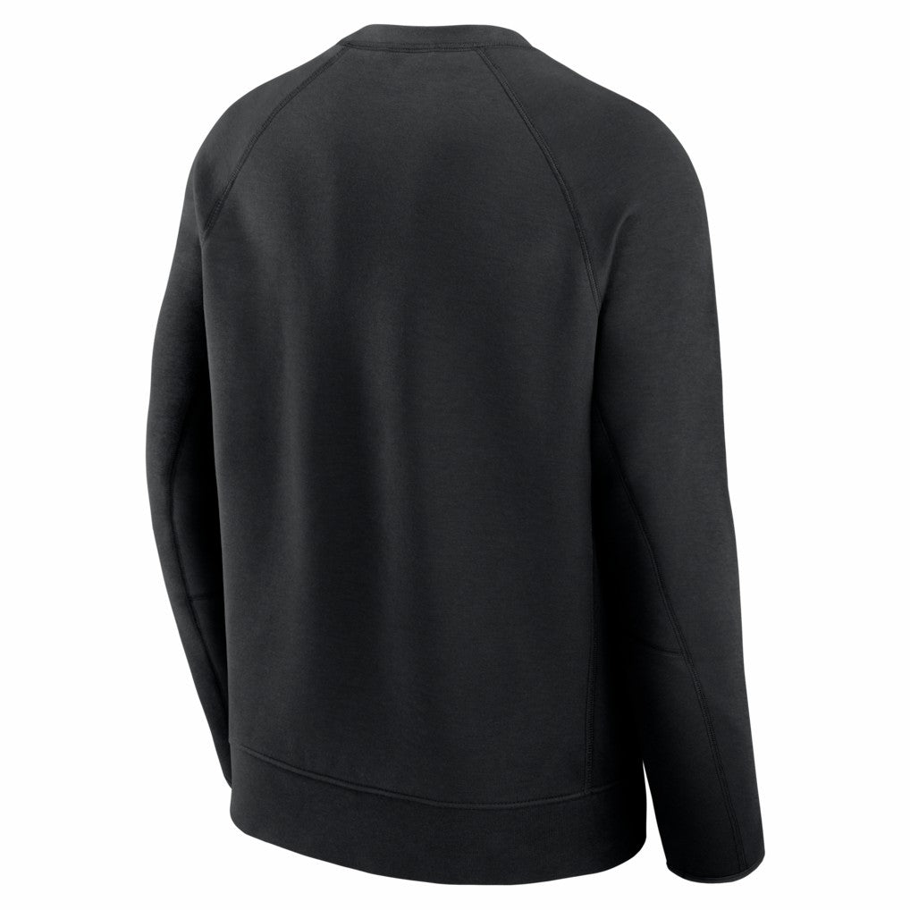 Pittsburgh Steelers Tech Fleece Raglan Sweatshirt Black - Nike