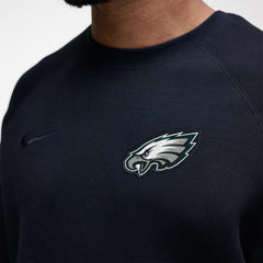 Philadelphia Eagles Tech Fleece Raglan Sweatshirt Black - Nike