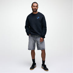 Detroit Lions Tech Fleece Raglan Sweatshirt Black - Nike