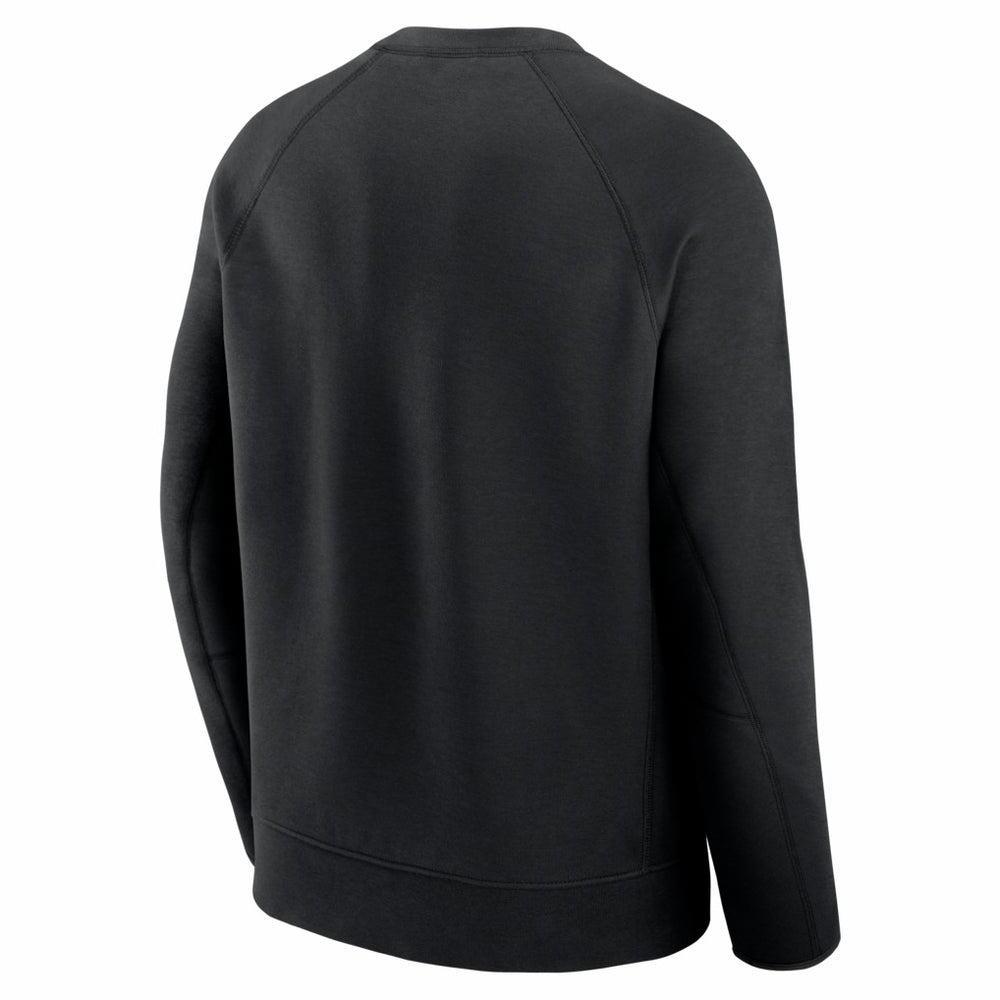 Detroit Lions Tech Fleece Raglan Sweatshirt Black - Nike