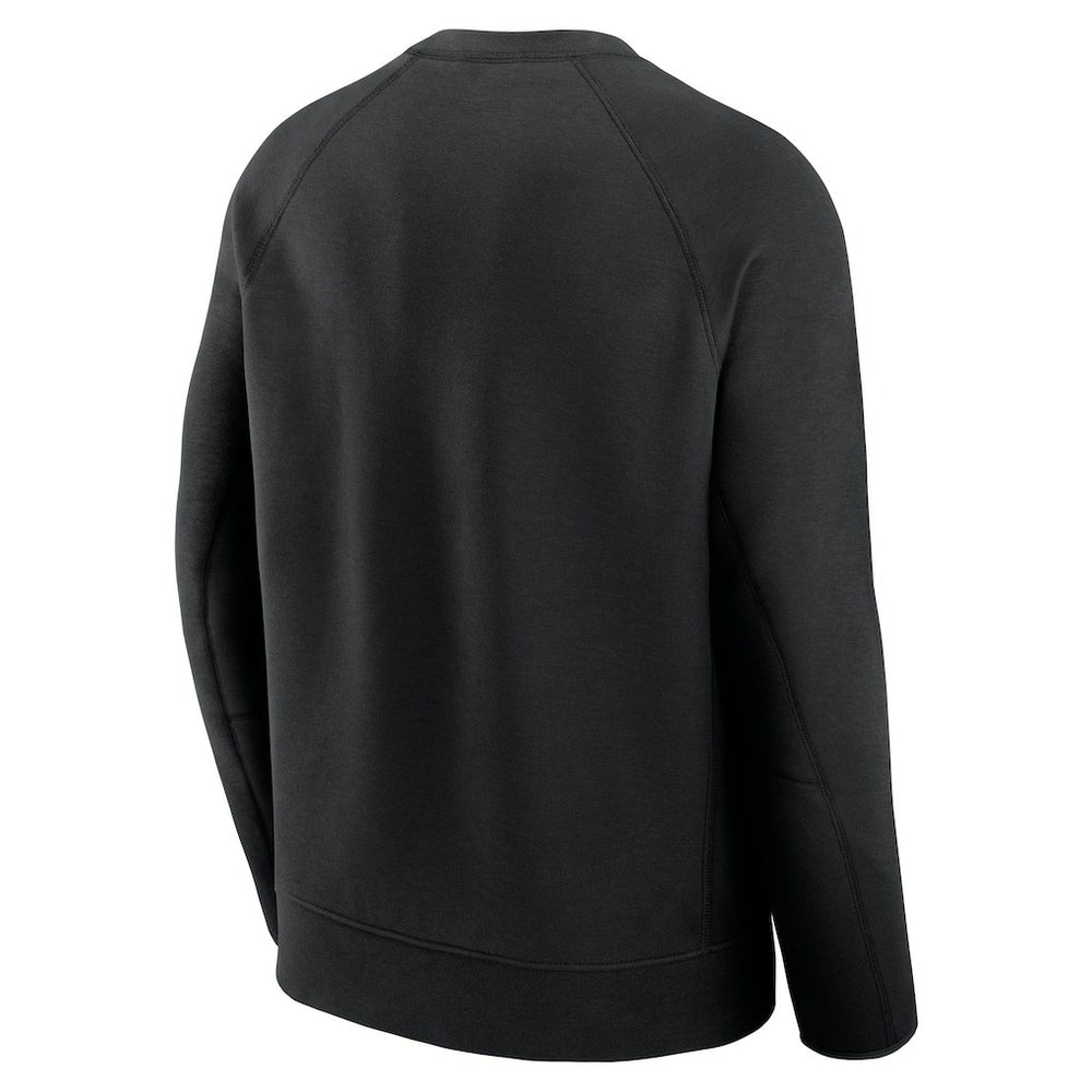 Baltimore Ravens Tech Fleece Raglan Sweatshirt Black - Nike