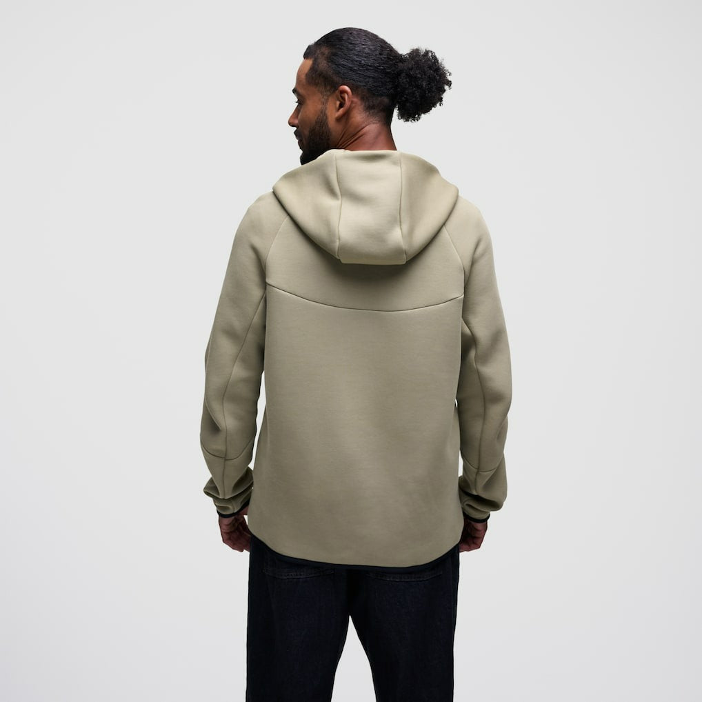 Buffalo Bills Tech Fleece Raglan Full-Zip Windrunner Hoodie Olive - Nike
