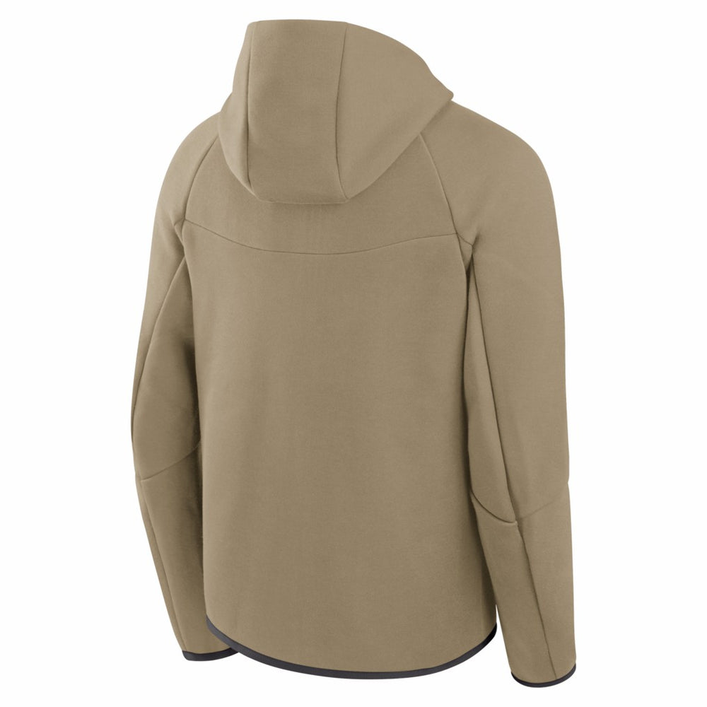 Buffalo Bills Tech Fleece Raglan Full-Zip Windrunner Hoodie Olive - Nike