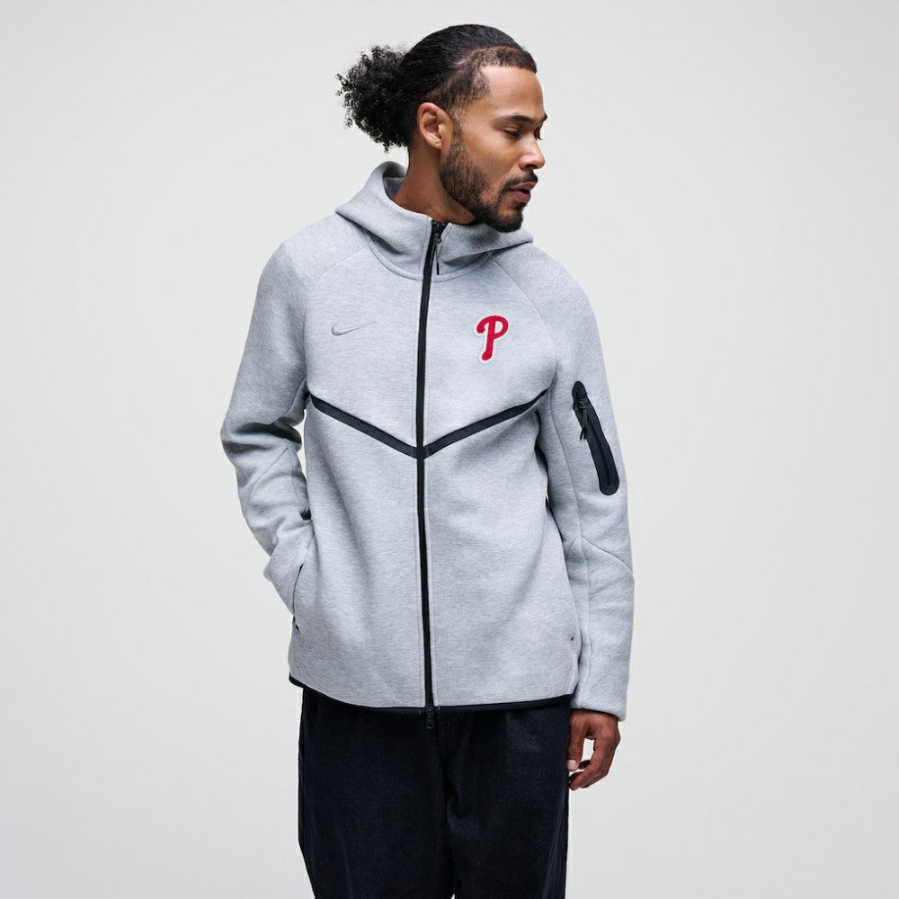 Philadelphia Phillies Nike Tech Fleece Raglan Full-Zip Windrunner Hoodie On Sale