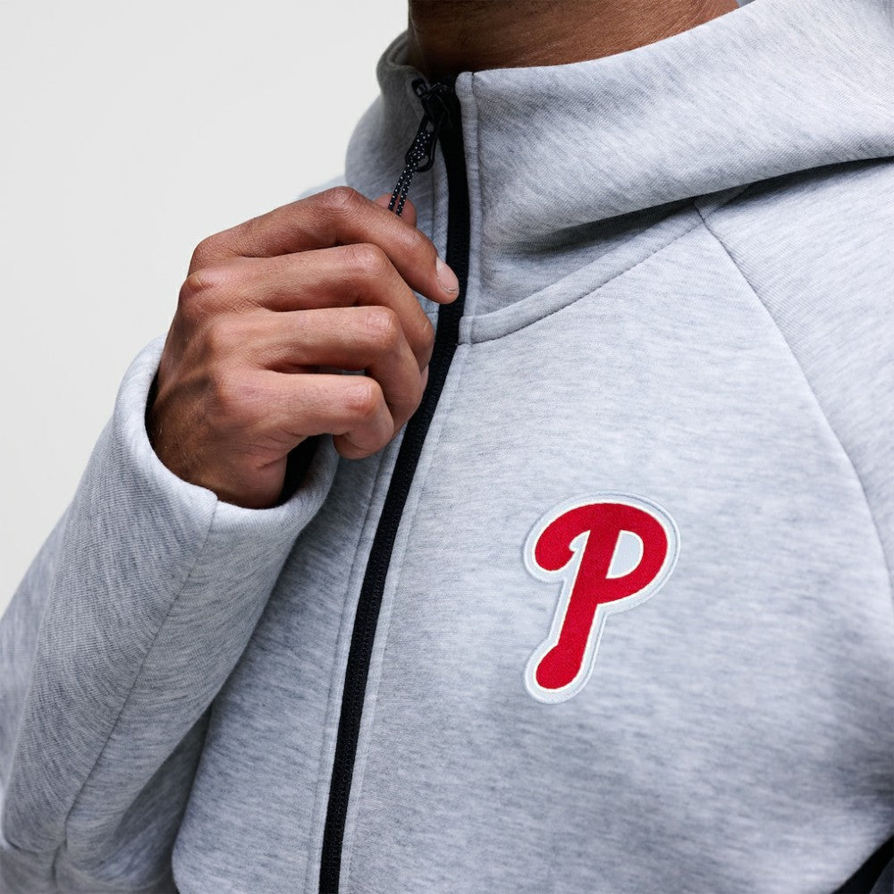 Philadelphia Phillies Nike Tech Fleece Raglan Full-Zip Windrunner Hoodie On Sale