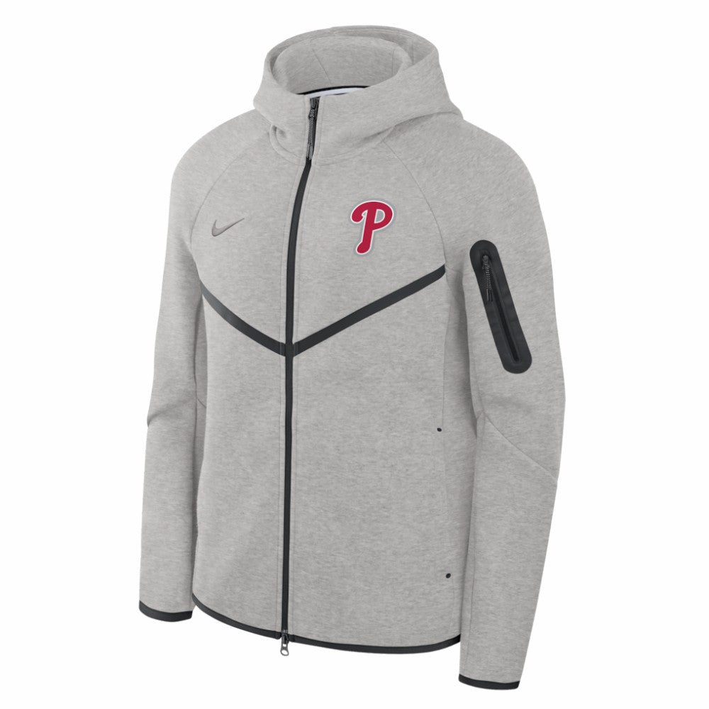 Philadelphia Phillies Nike Tech Fleece Raglan Full-Zip Windrunner Hoodie On Sale
