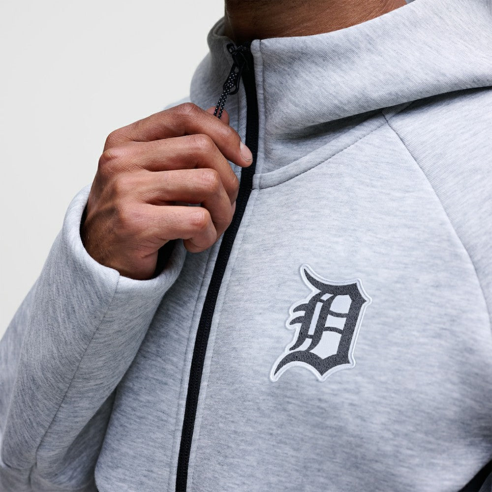 Detroit Tigers Nike Tech Fleece Raglan Full-Zip Windrunner Hoodie On Sale