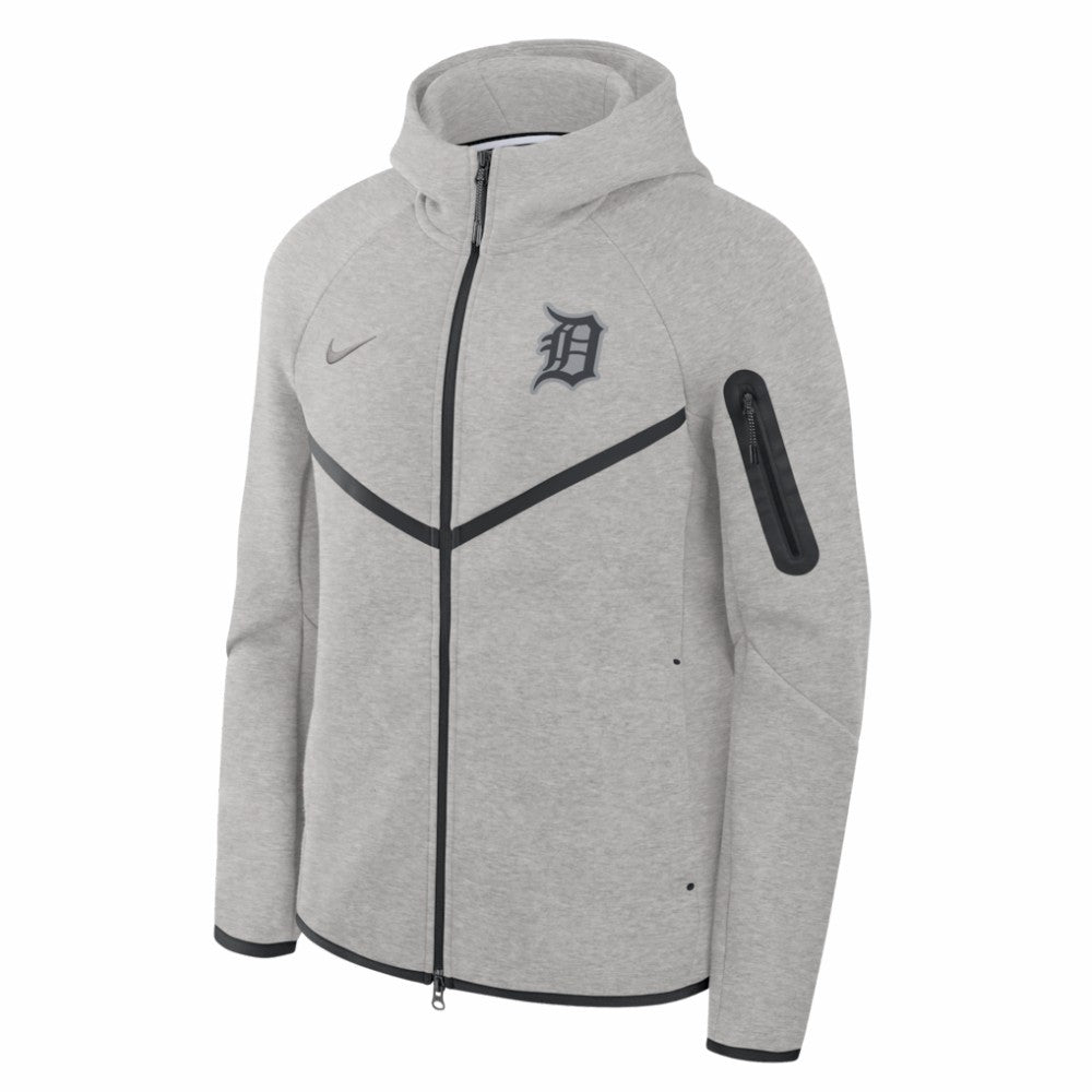 Detroit Tigers Nike Tech Fleece Raglan Full-Zip Windrunner Hoodie On Sale