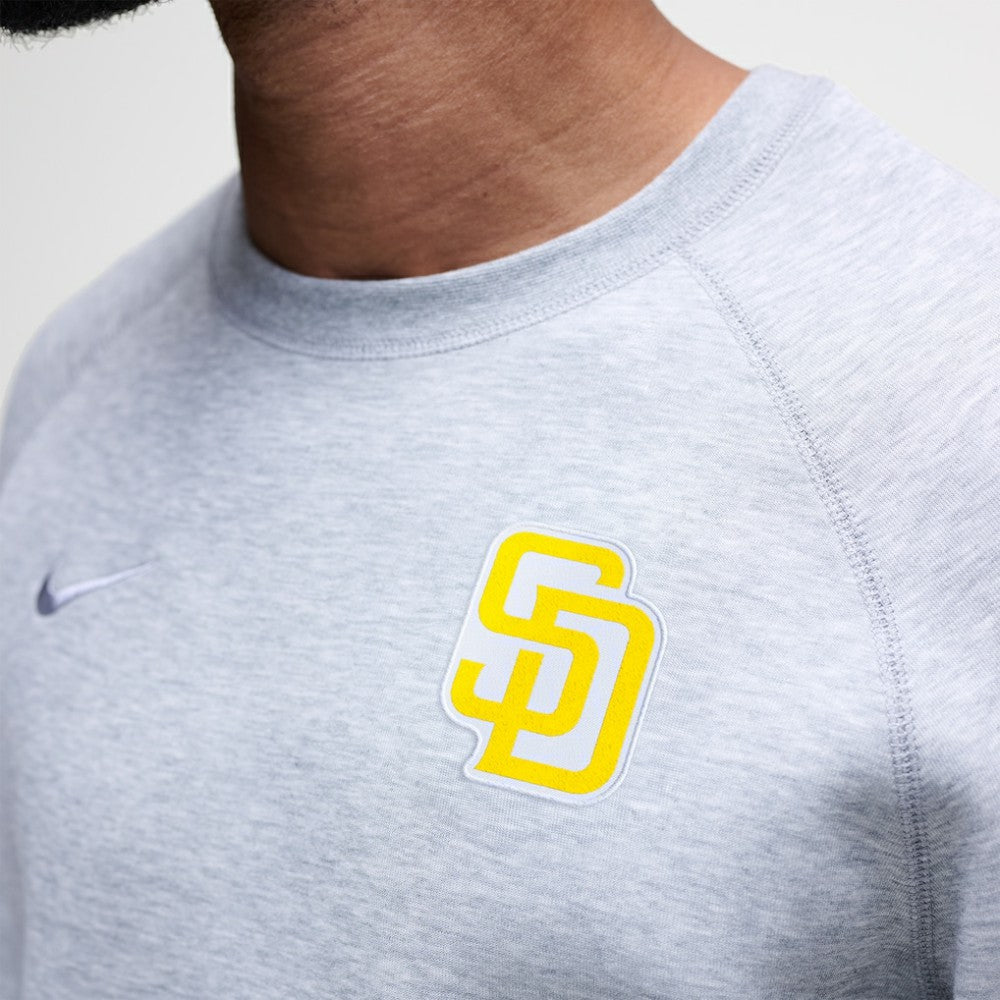 San Diego Padres Nike Tech Fleece Raglan Sweatshirt Lifestyle
