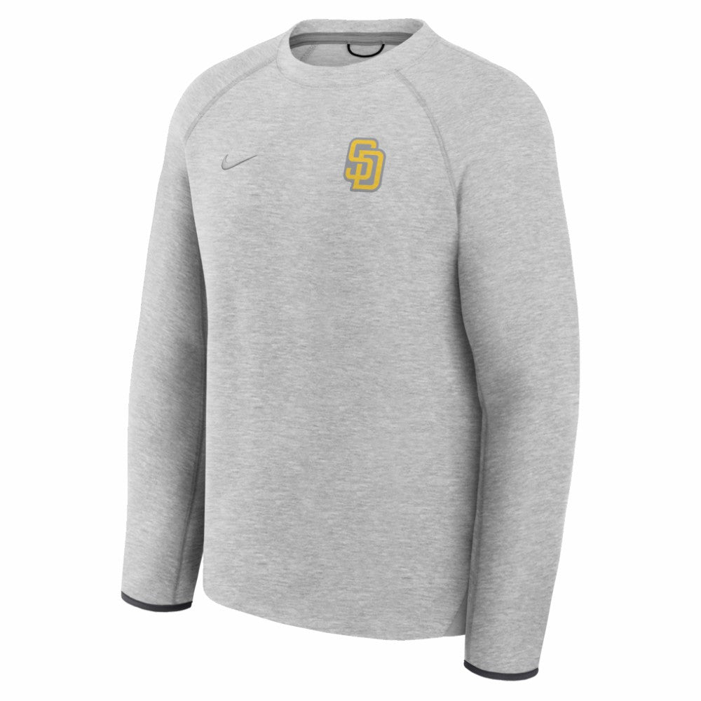 San Diego Padres Nike Tech Fleece Raglan Sweatshirt Lifestyle