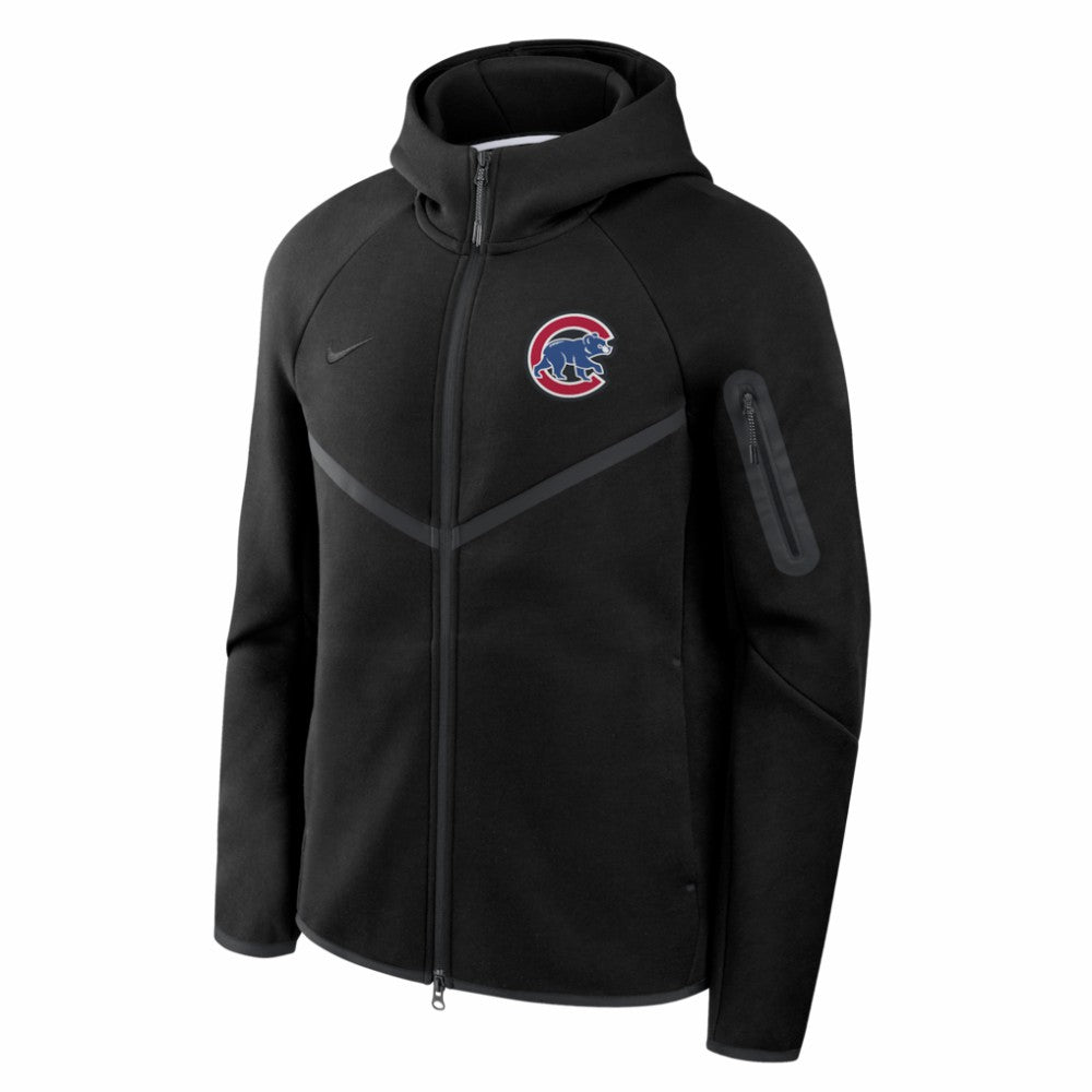 Chicago Cubs Nike Tech Fleece Raglan Full-Zip Windrunner Hoodie discount