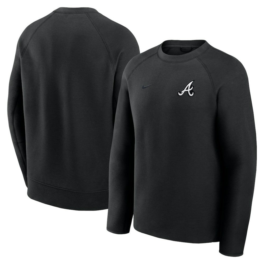 Atlanta Braves Nike Tech Fleece Raglan Sweatshirt Lifestyle