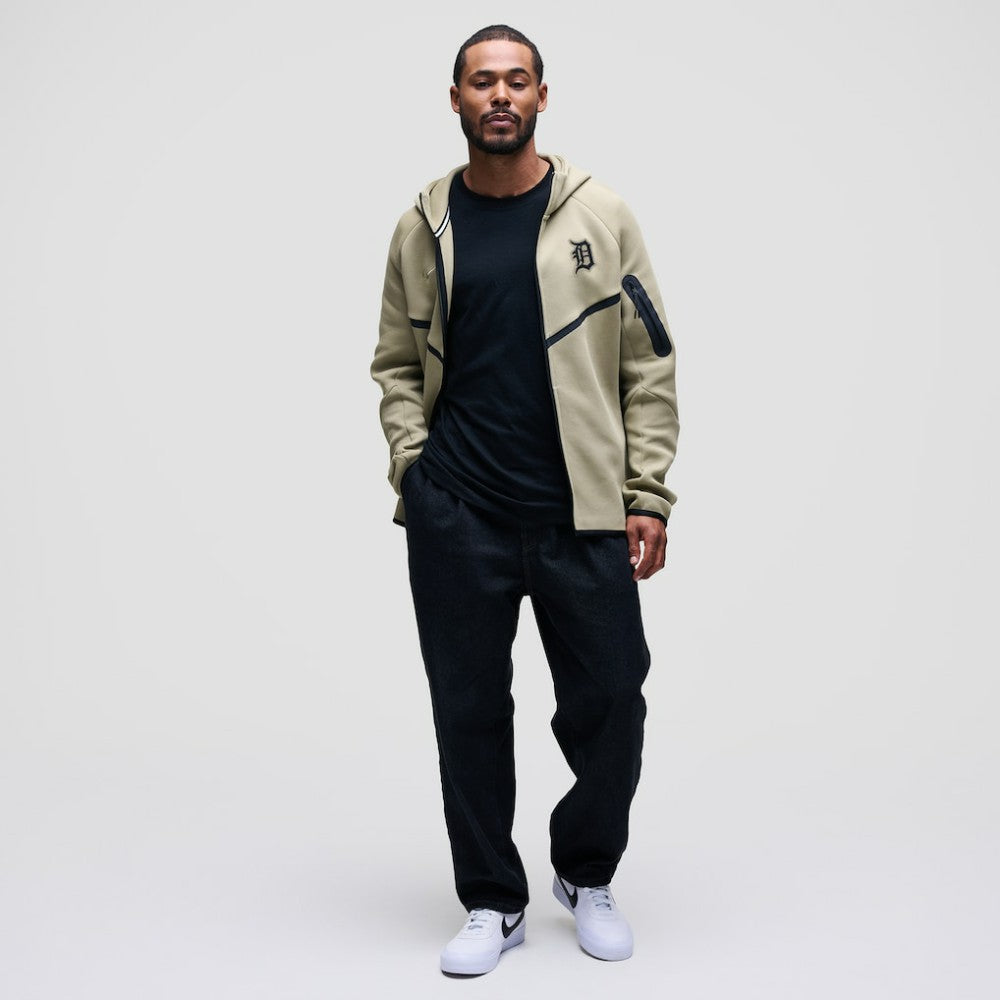 Detroit Tigers Nike Tech Fleece Raglan Full-Zip Windrunner Hoodie Sale
