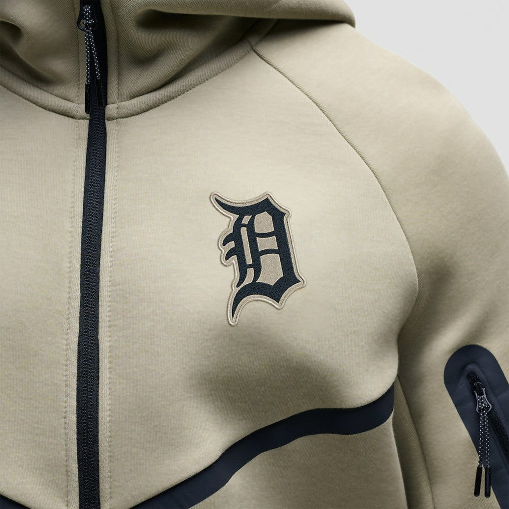 Detroit Tigers Nike Tech Fleece Raglan Full-Zip Windrunner Hoodie Sale