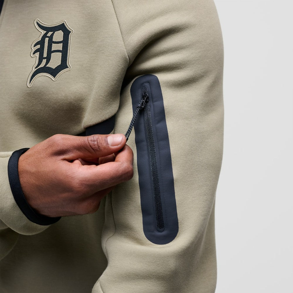 Detroit Tigers Nike Tech Fleece Raglan Full-Zip Windrunner Hoodie Sale