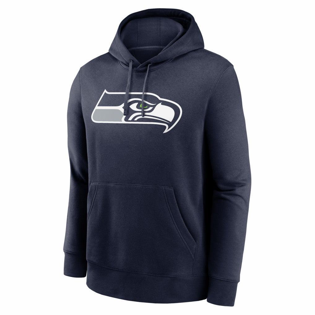 Jaxon Smith-Njigba Seattle Seahawks Name & Number Fleece Hoodie Navy - Nike