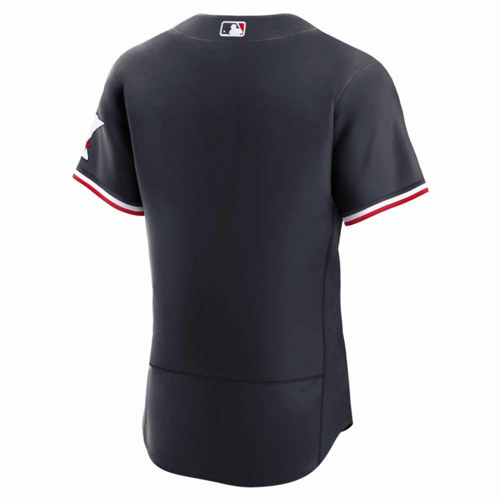 Minnesota Twins Nike Alternate Authentic Jersey - Navy | MLB Jerseys