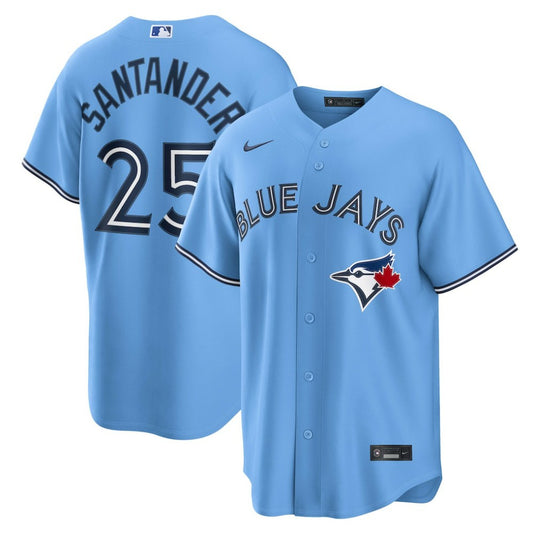 Anthony Santander Toronto Blue Jays Nike Alternate Replica Jersey - Light Blue | MLB Jerseys