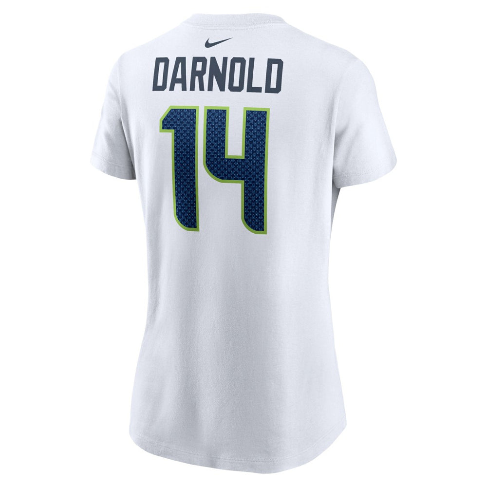 Sam Darnold Seattle Seahawks Women's Player Name & Number T-Shirt White - Nike