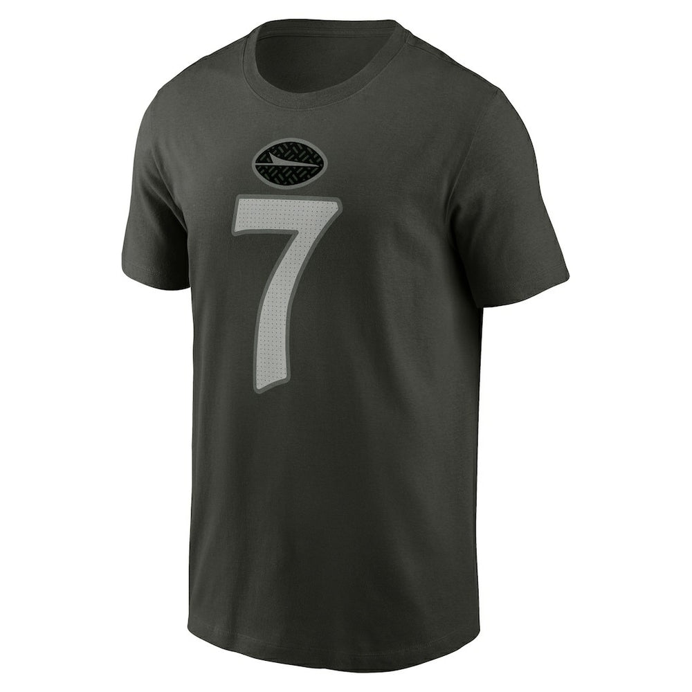 Justin Fields New York Jets 2025 Rivalries Collection Player Name & Number T-Shirt Gotham Green - Nike