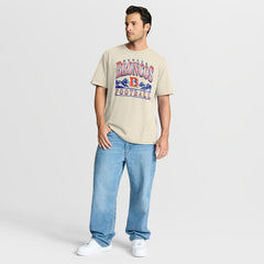 Denver Broncos Team Archives T-Shirt Cream - Fanatics