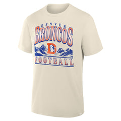 Denver Broncos Team Archives T-Shirt Cream - Fanatics