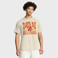 Tampa Bay Buccaneers Team Archives T-Shirt Cream - Fanatics
