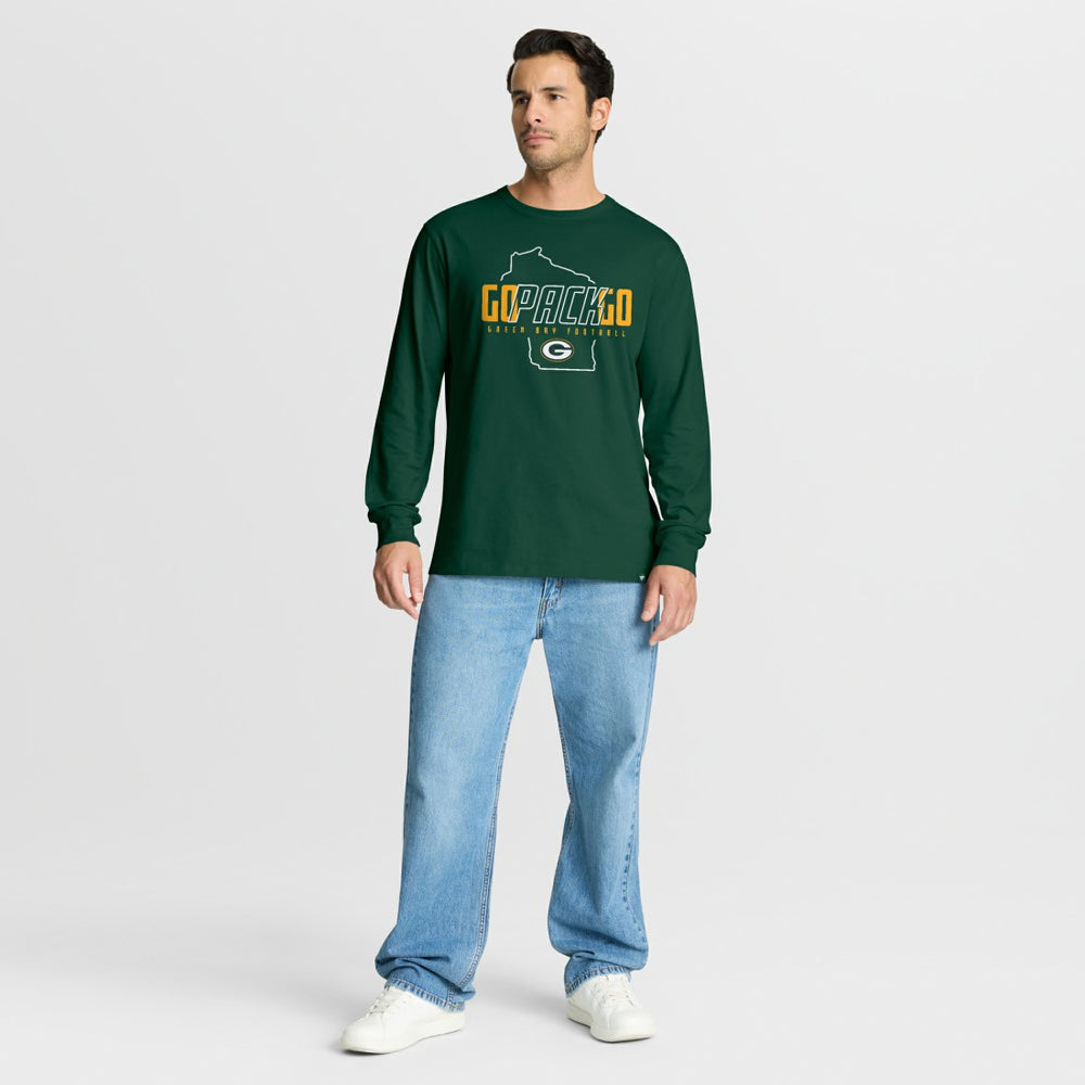 Green Bay Packers Homeward Bound Long Sleeve T-Shirt Green - Fanatics