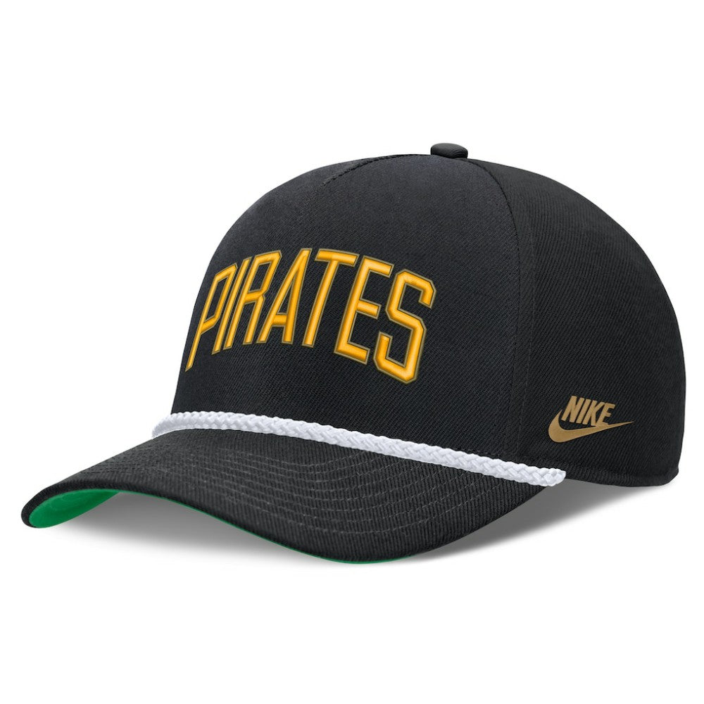 Pittsburgh Pirates Nike Cooperstown Collection Rise Adjustable Hat On Sale