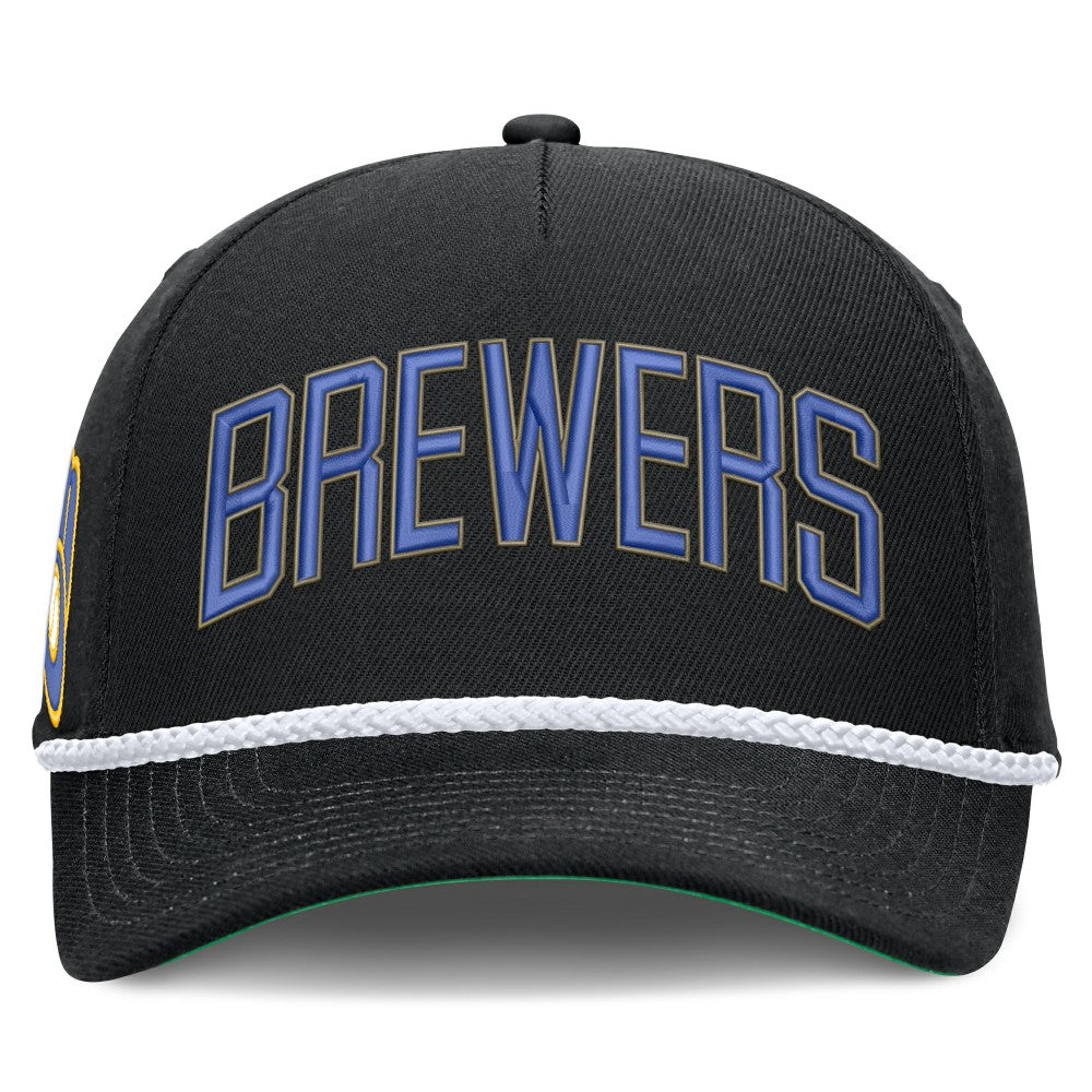 Milwaukee Brewers Nike Cooperstown Collection Rise Adjustable Hat Lifestyle
