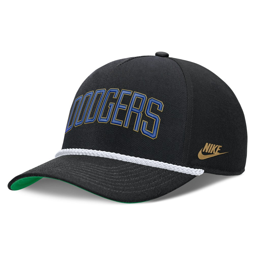 Los Angeles Dodgers Nike Cooperstown Collection Rise Adjustable Hat Lifestyle