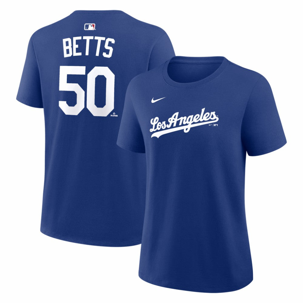 Mookie Betts Los Angeles Dodgers Nike Women's Alternate Name & Number T-Shirt discount