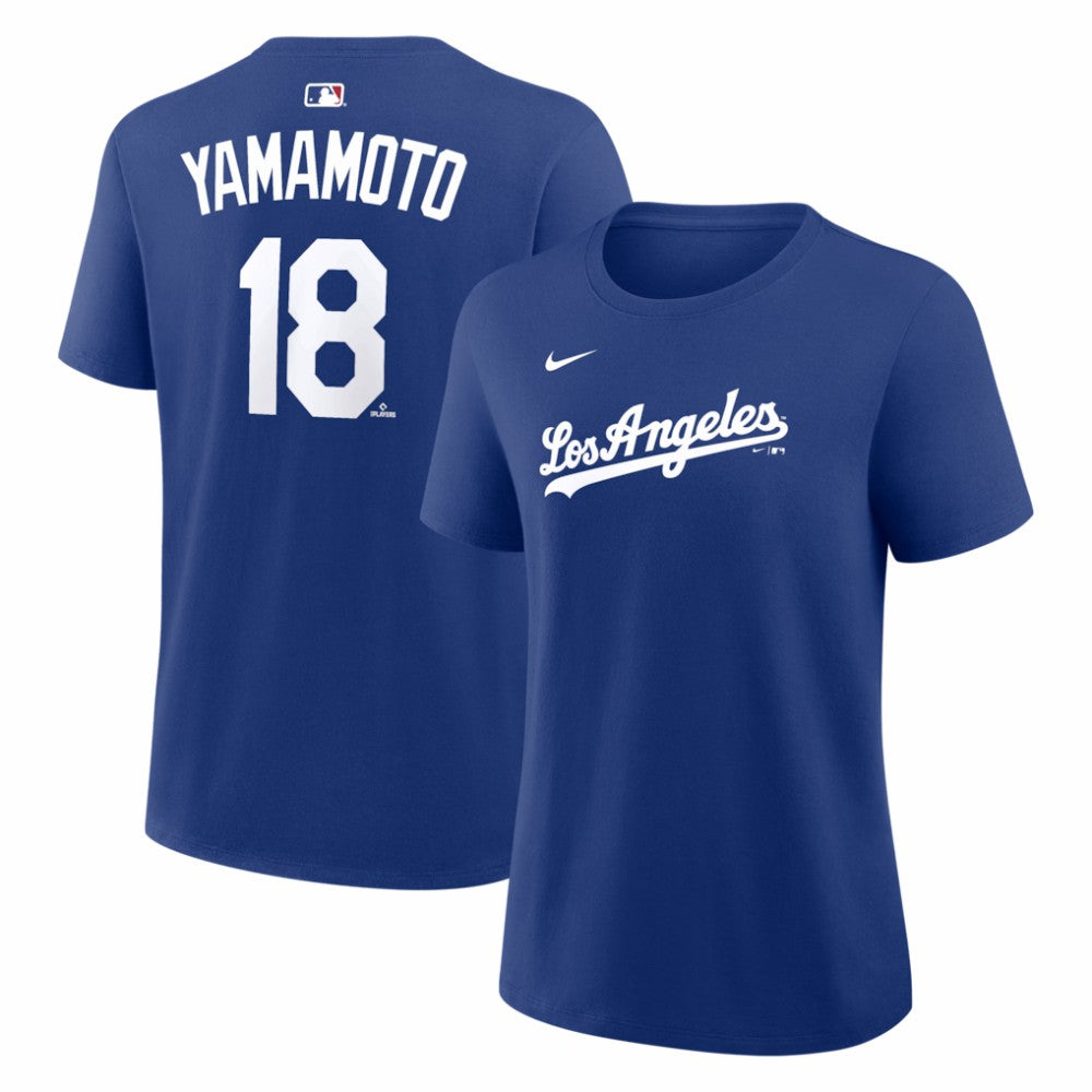 Yoshinobu Yamamoto Los Angeles Dodgers Nike Women's Alternate Name & Number T-Shirt Lifestyle