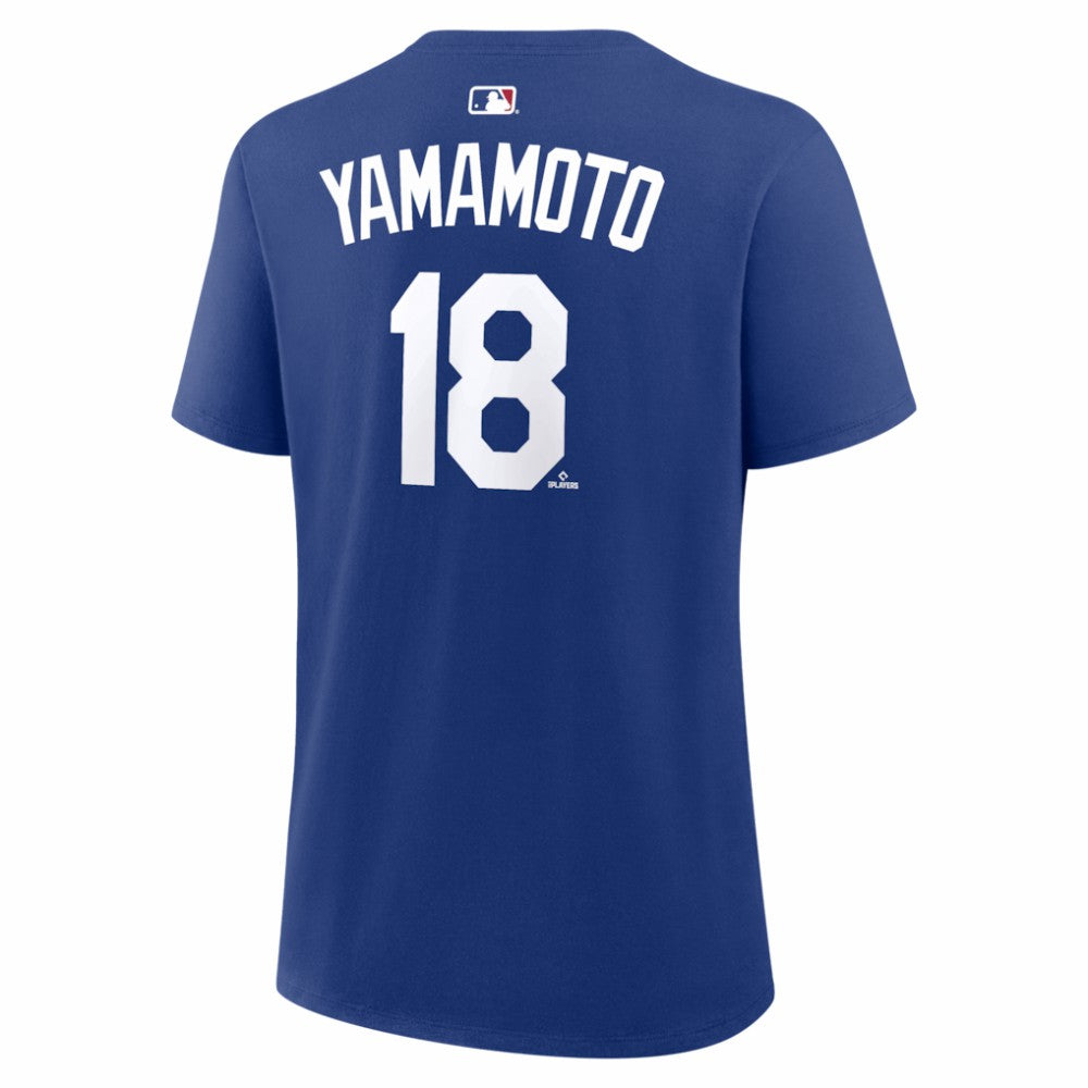 Yoshinobu Yamamoto Los Angeles Dodgers Nike Women's Alternate Name & Number T-Shirt Lifestyle