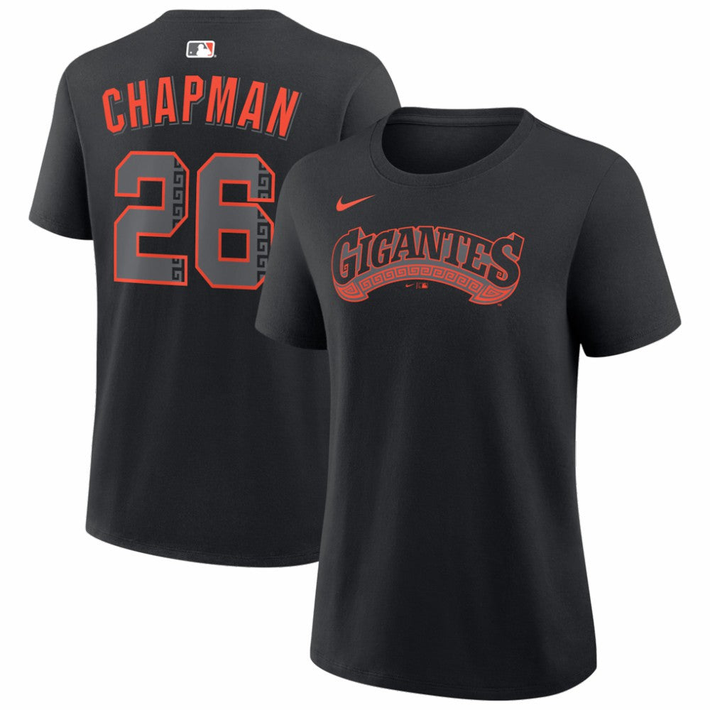 Matt Chapman San Francisco Giants Nike Women's Alternate Name & Number T-Shirt Clearance
