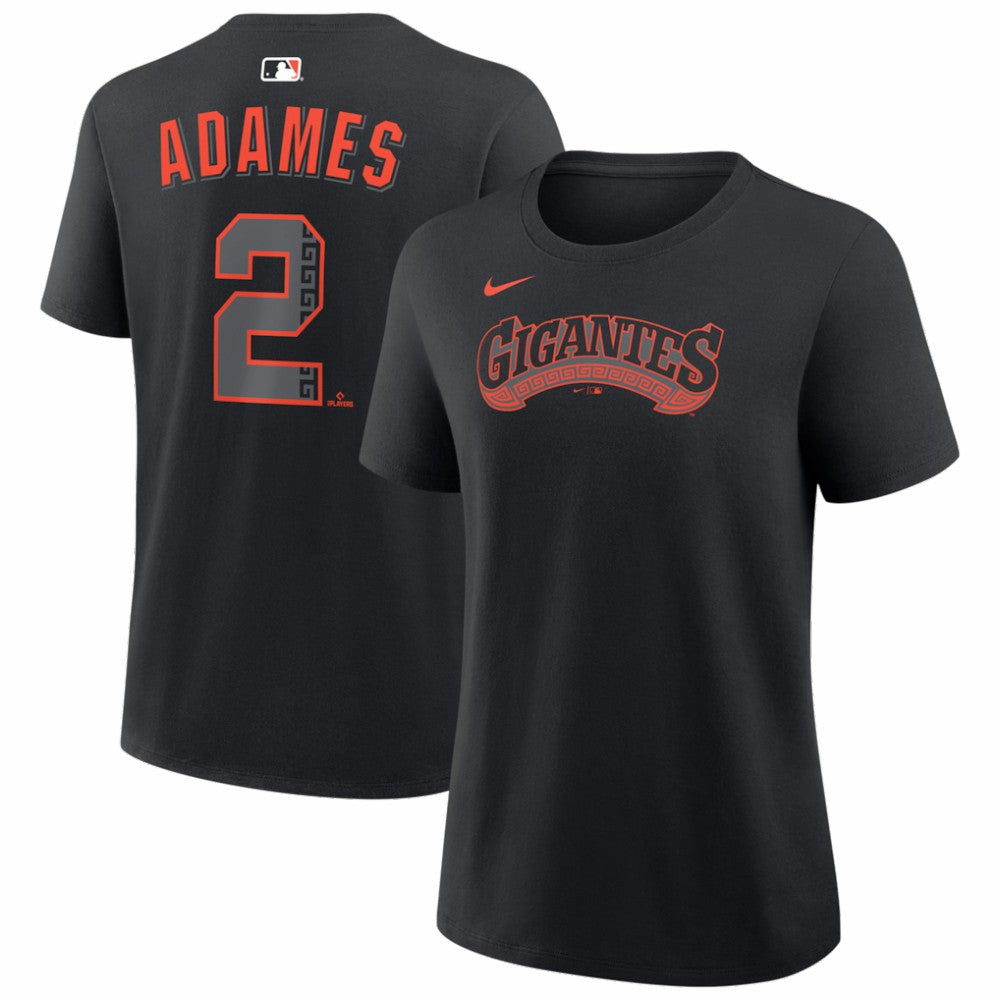 Willy Adames San Francisco Giants Nike Women's Alternate Name & Number T-Shirt Sale